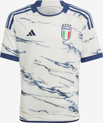 ADIDAS PERFORMANCE - Camisa funcionais 'Italien 23' em branco: frente