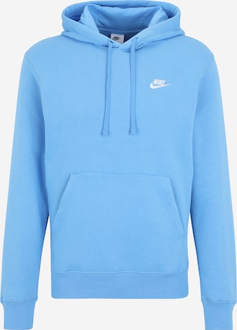 Nike Sportswear Sweatshirt 'Club Fleece' in Blauw: voorkant
