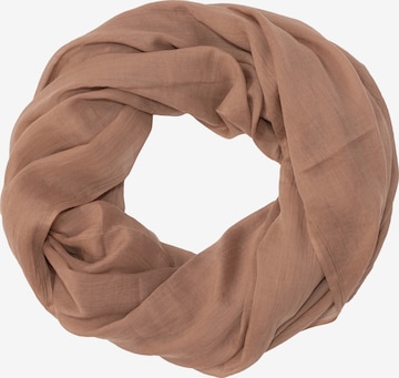 Seasons of April Schlauchschal 'Carina Uni' in Braun: Vorderseite