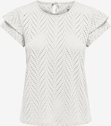 Only Maternity Футболка 'OLMSMILLA' в Белый: спереди