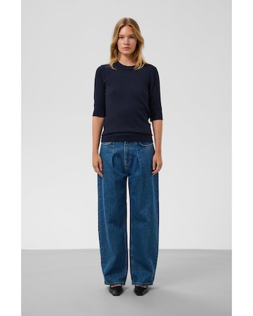 Pull-over ' SLSpina' SOAKED IN LUXURY en bleu