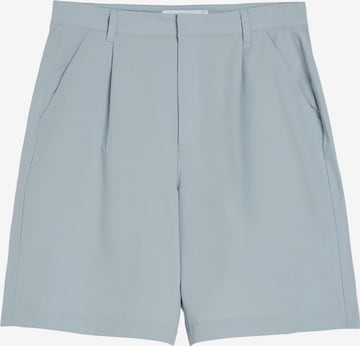 Bershka Loosefit Shorts in Blau: predná strana