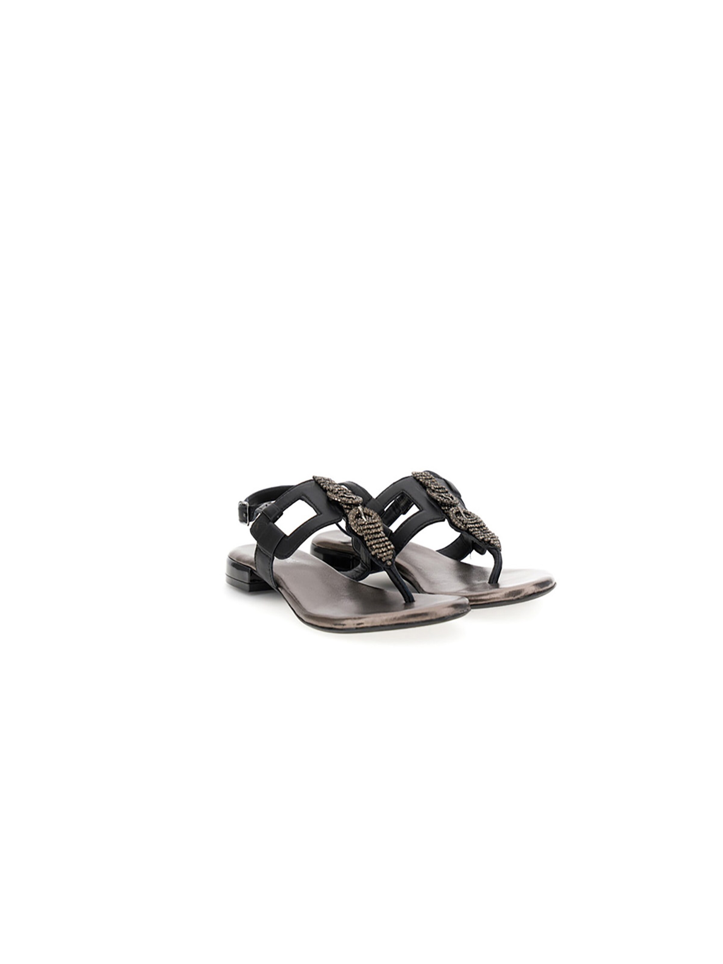 Sandalo con cinturino di CAFè NOIR in nero