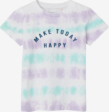 T-Shirt 'JENS' NAME IT en violet : devant