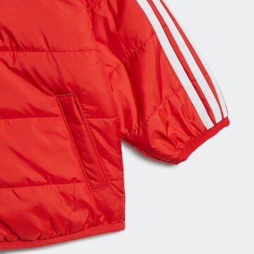 ADIDAS ORIGINALS Övergångsjacka 'Adicolor' i röd