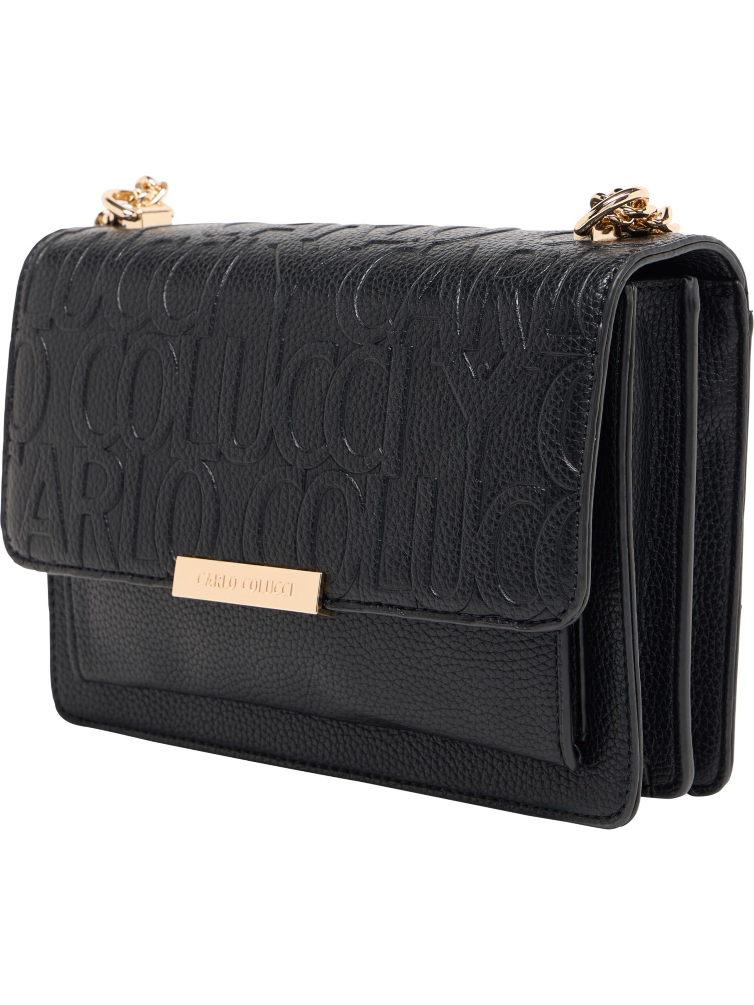 Carlo Colucci Schoudertas 'Elmir' in Zwart