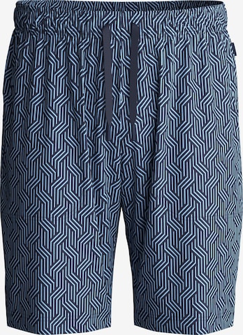 CALIDA Pyjamahose 'RMX Sleep Free' in Blau: Vorderseite