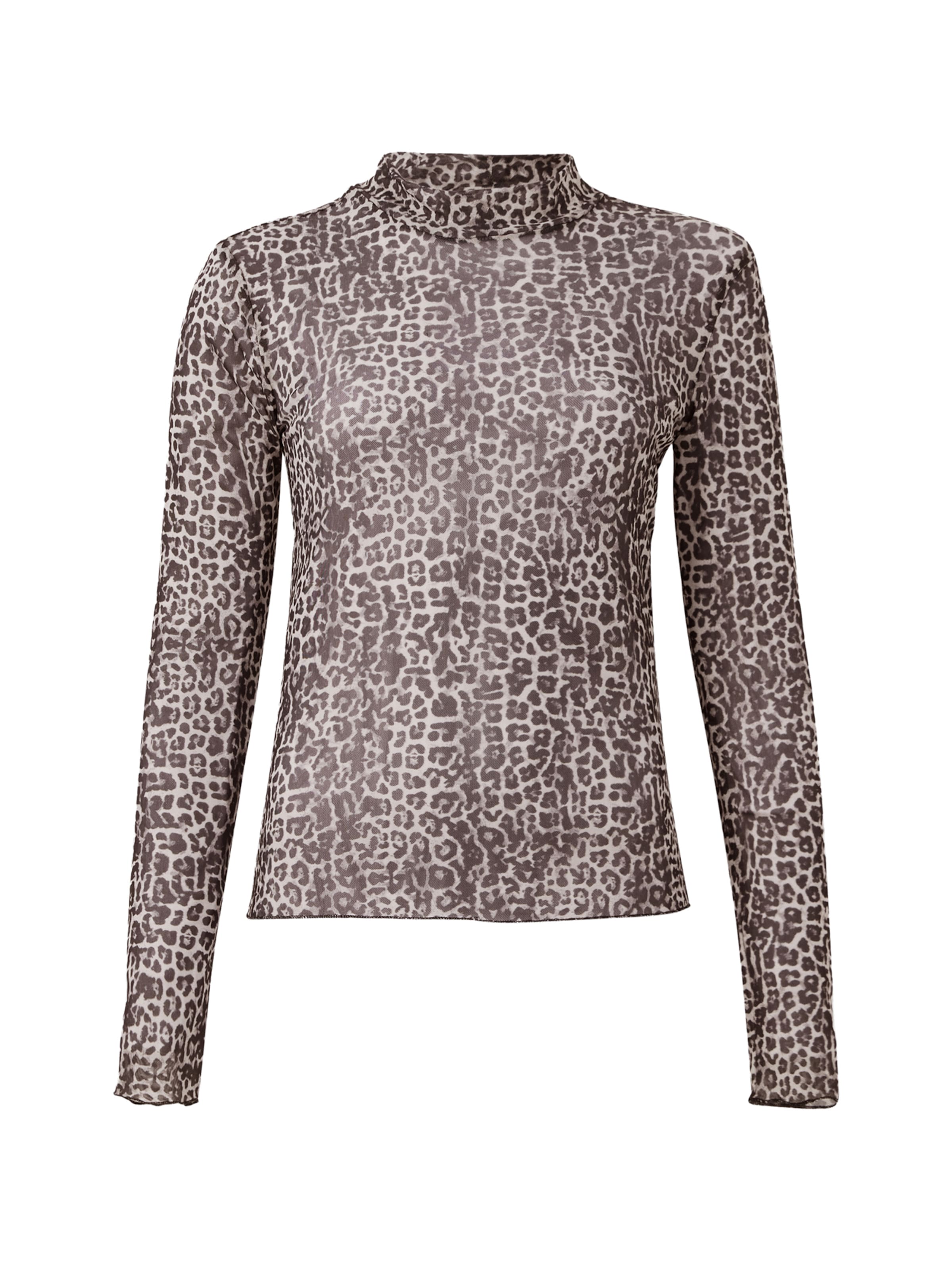 PIECES Shirt 'PCJESHI' in Brown: front