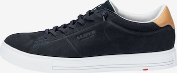 Baskets basses 'Enrico' LLOYD en bleu : devant
