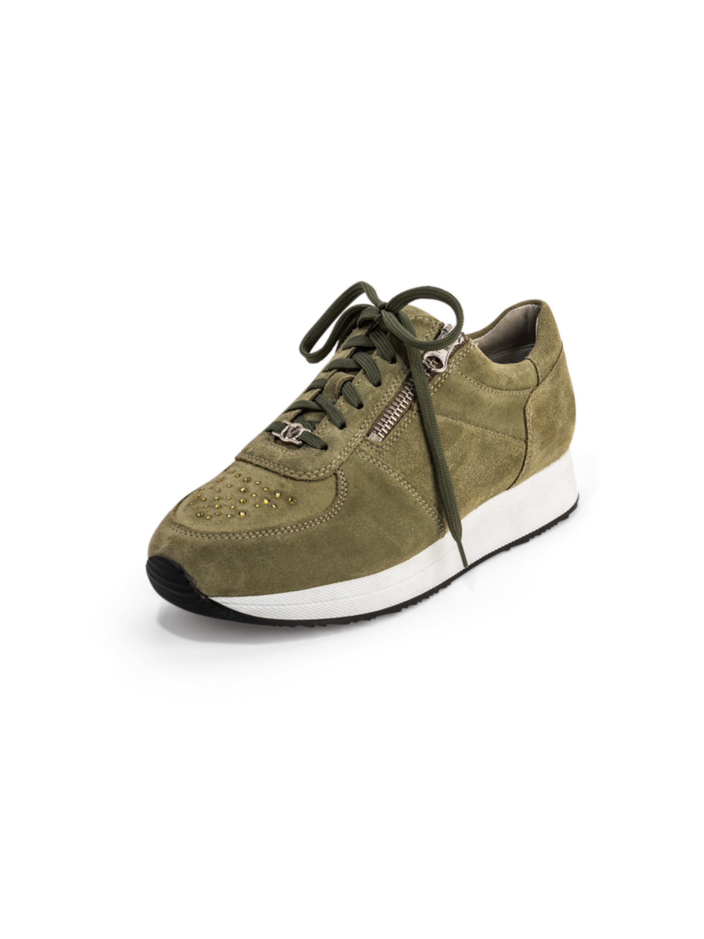Sneaker bassa di VITAFORM in verde: frontale