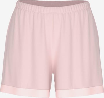 Mey Pajama Pants 'Pure Chic' in Pink: front