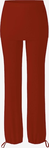 CURARE Yogawear Regular Workout Pants in Red: front