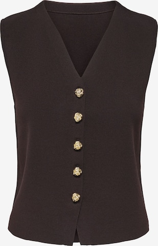 Gilet JDY en marron : devant