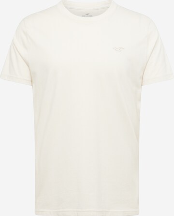 T-Shirt HOLLISTER en beige : devant