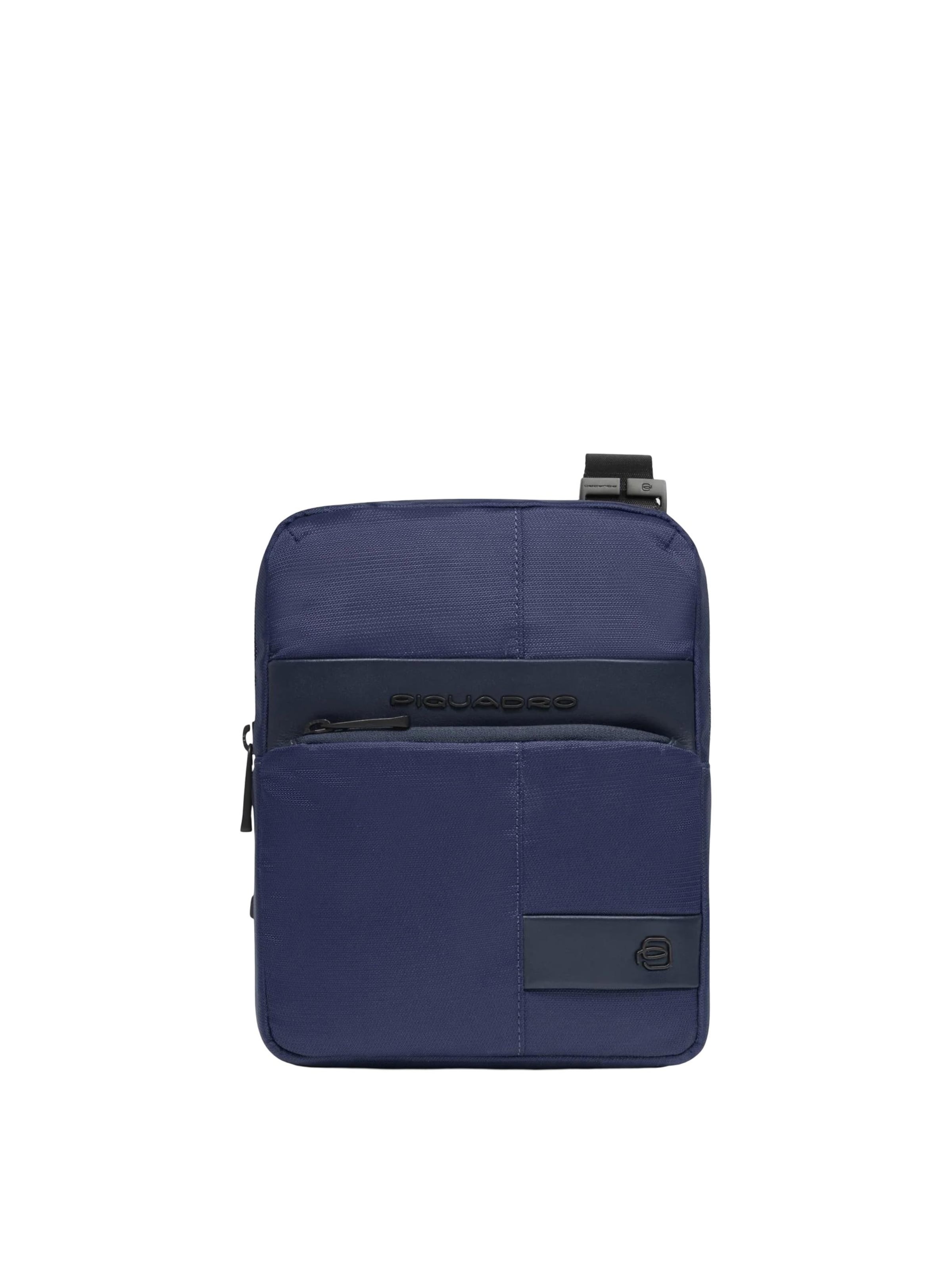 Sac pour appareil photo Piquadro en bleu : devant