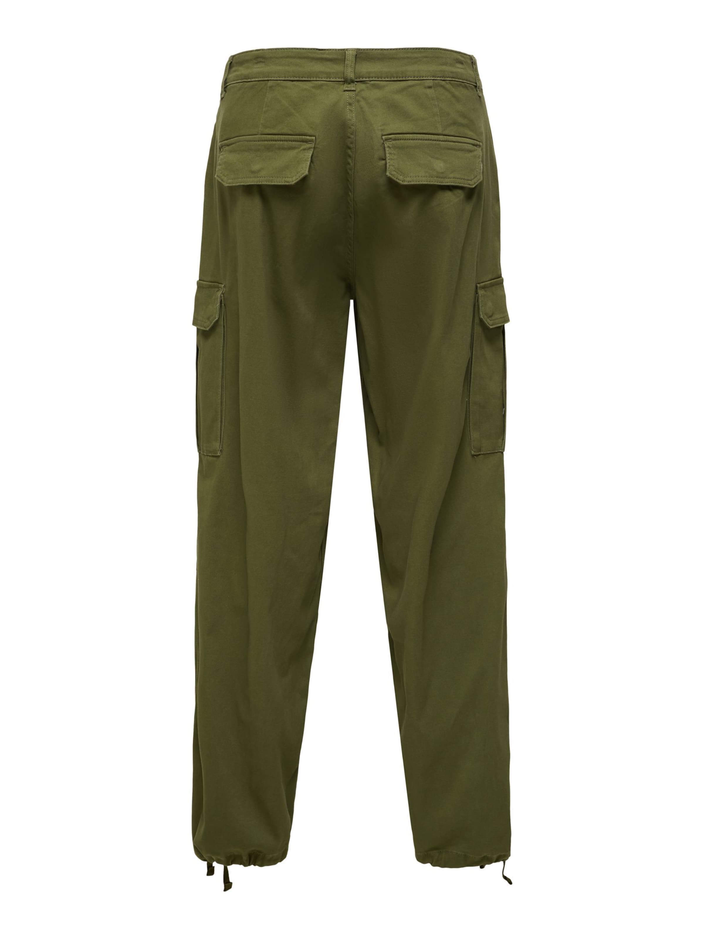 Loosefit Pantaloni cargo 'ONSToby' di Only & Sons in verde