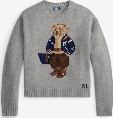 pilka Polo Ralph Lauren Megztinis: priekis
