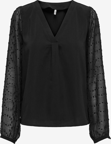 ONLYBluza 'ONLMasja' - crna boja: prednji dio