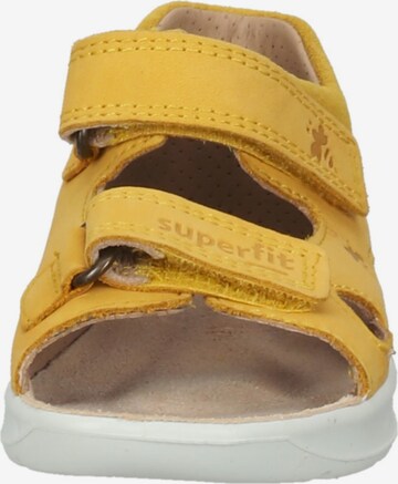 SUPERFIT Sandals & Slippers in Yellow