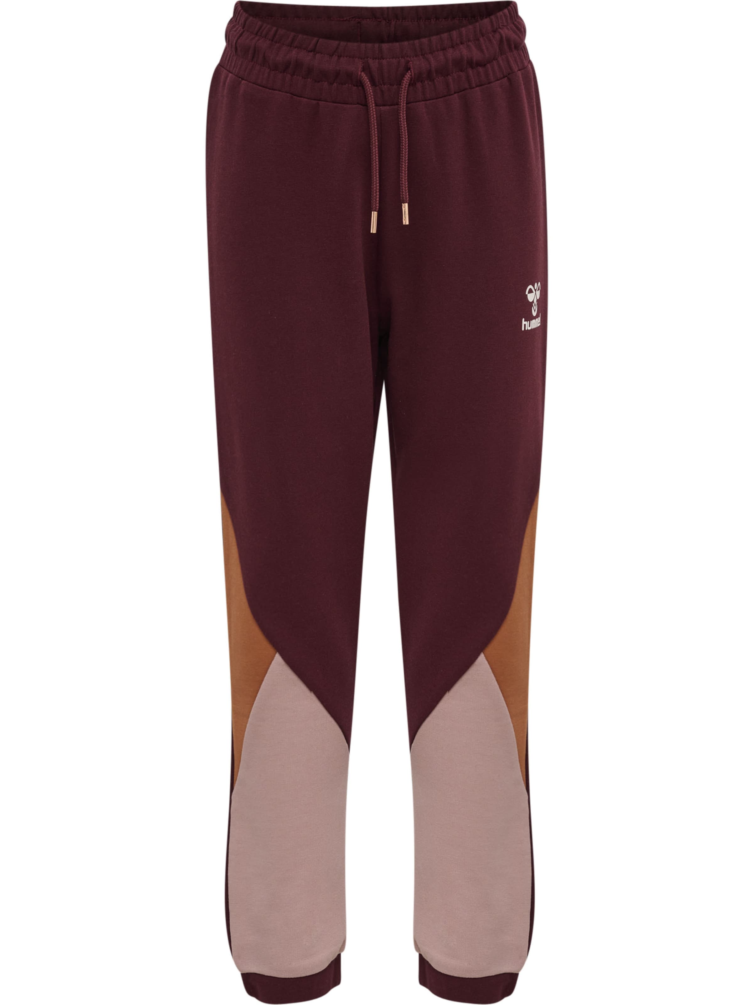 Hummel Tapered Hose 'Bagga' in Rot: Vorderseite