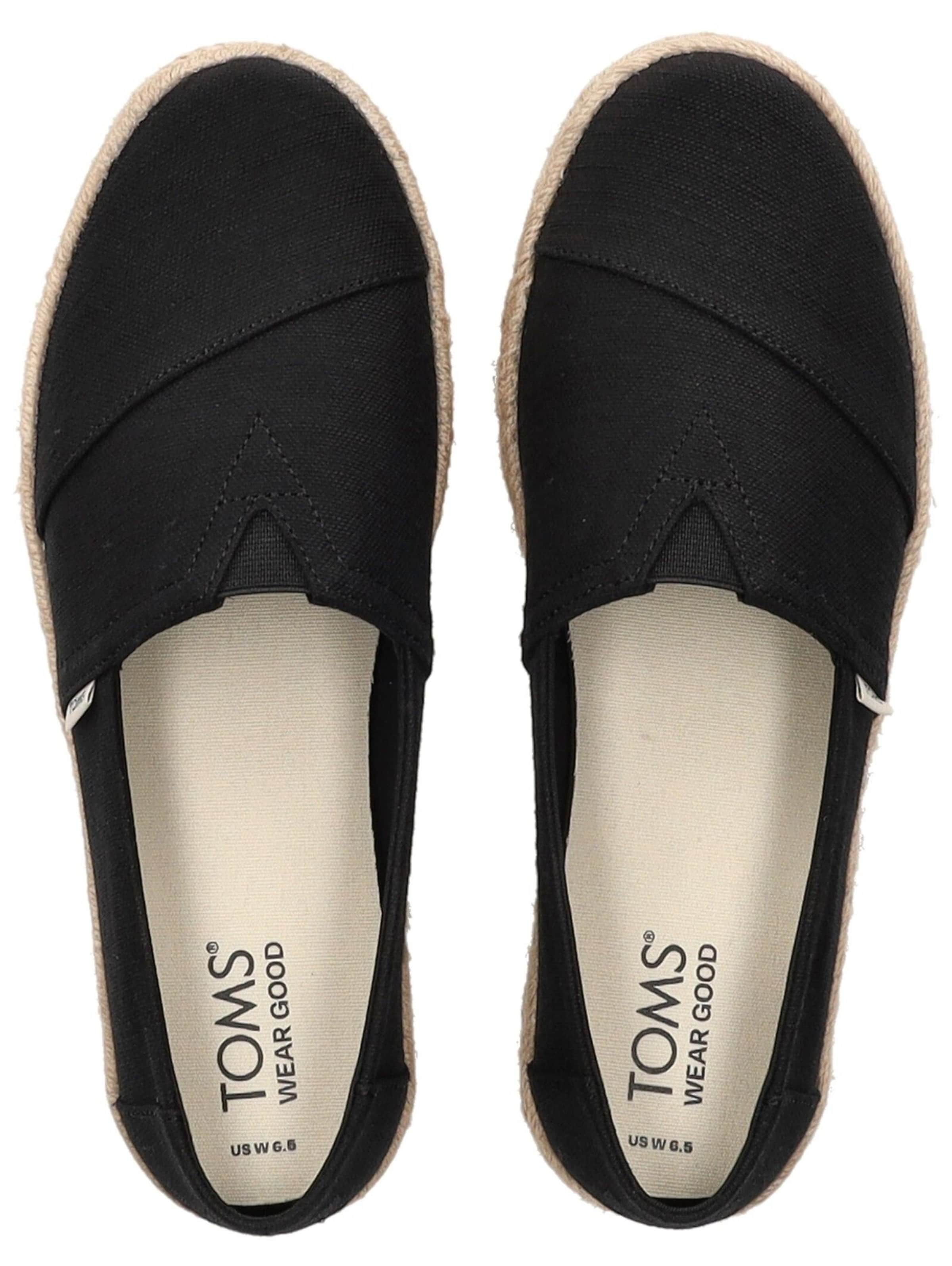 TOMS Εσπαντρίγιες 'Alpargata 2.0' σε μαύρο