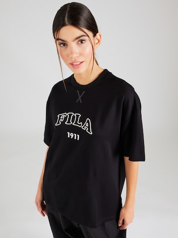 FILA T-shirt 'TULA' i svart: framsida