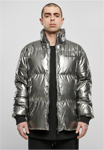9N1M SENSE Winter Jacket in Silver: front