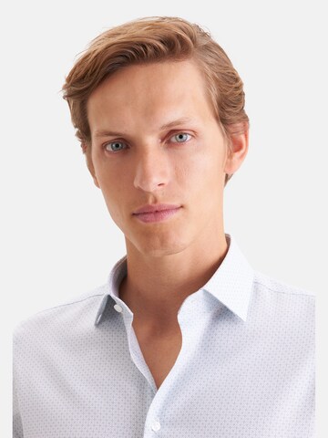 SEIDENSTICKER Regular fit Button Up Shirt in White