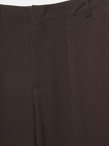 Pull&Bear Barrel Plisované nohavice - Hnedá