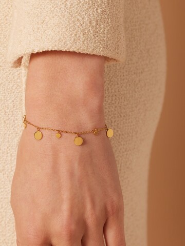 Lucardi Bracelet in Gold: front