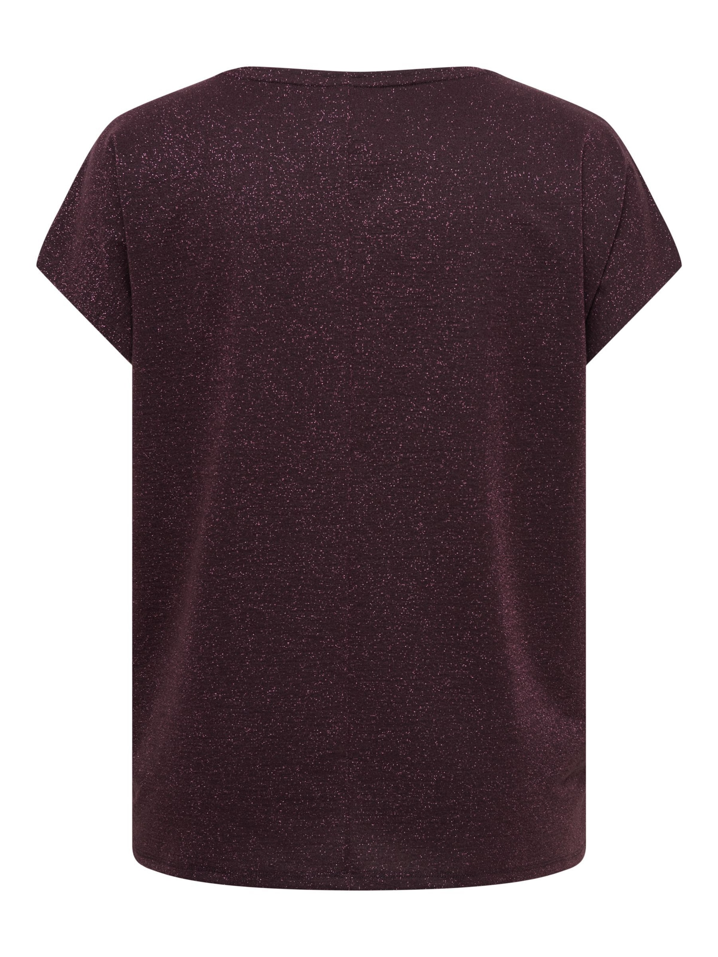 T-shirt 'CARMOSTER' ONLY Carmakoma en rouge