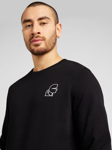 Sweat-shirt Karl Lagerfeld en noir