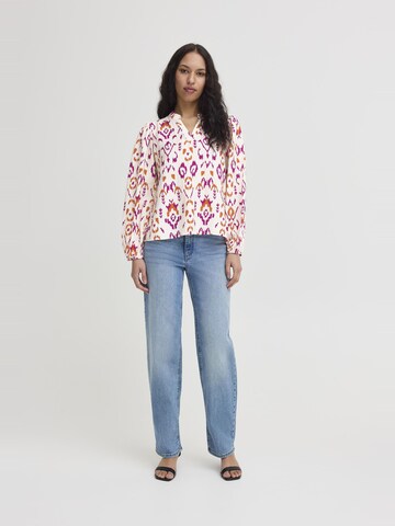 ICHI - Blusa 'HARPER' en blanco