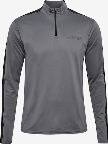 Hummel Sports sweatshirt in Grey: front