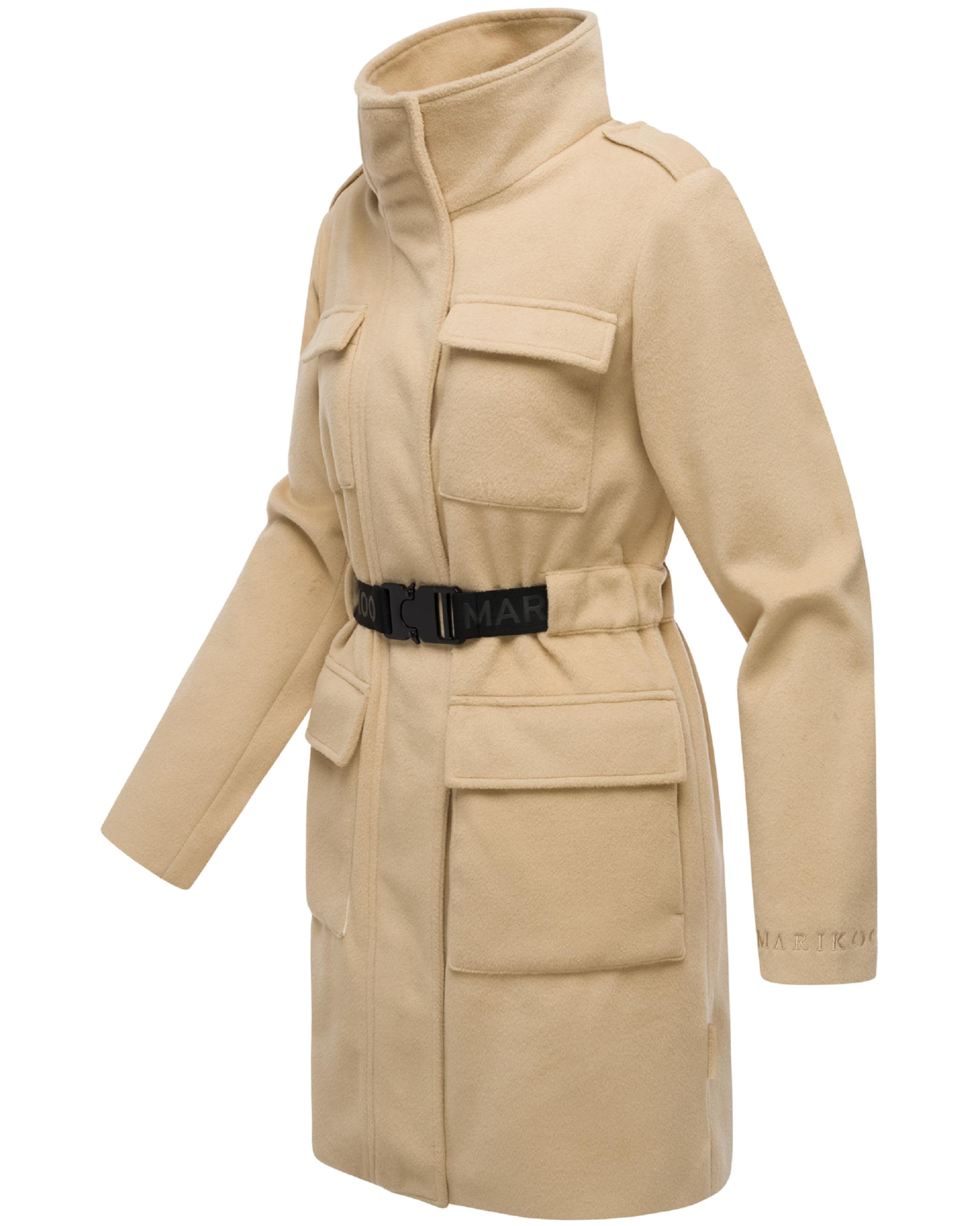 MARIKOO Ανοιξιάτικο και φθινοπωρινό παλτό 'Tanokoo 16' σε μπεζ