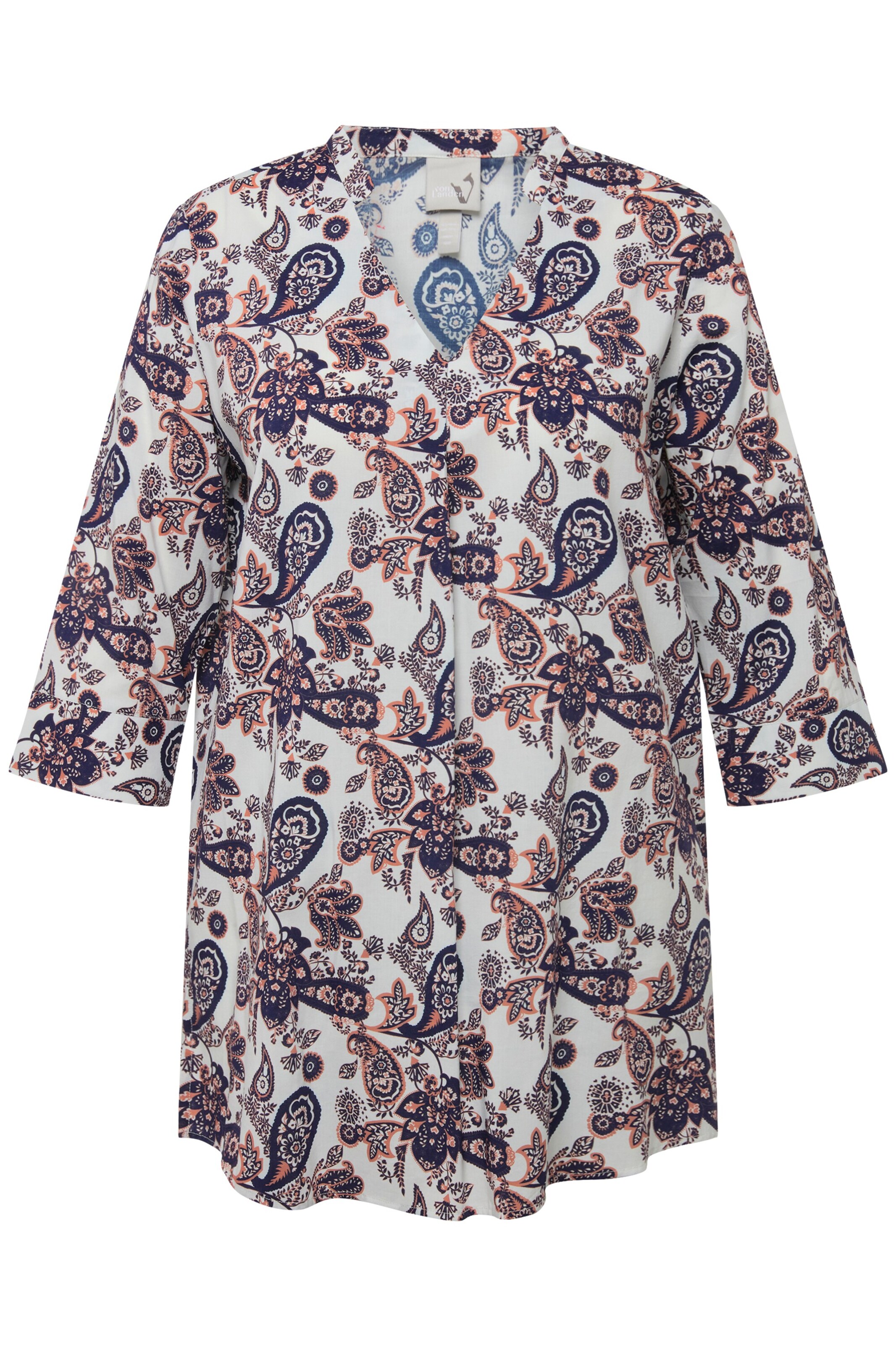 Ulla Popken Blouse in Wit: voorkant