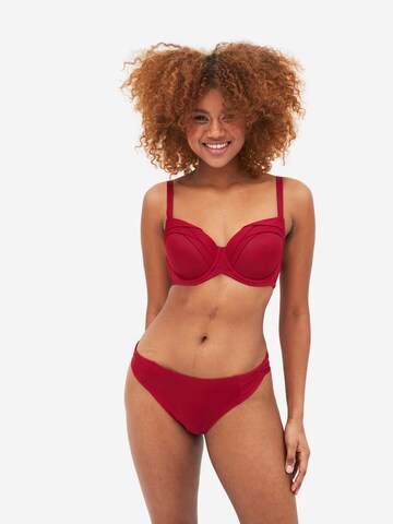 SugarShape Bikini Top 'Madeira' in Red