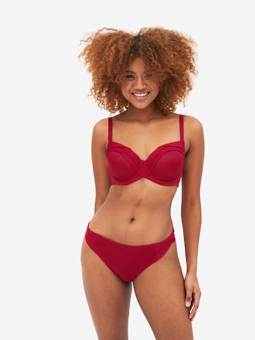 SugarShape Bikini Top 'Madeira' in Red