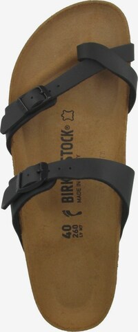 BIRKENSTOCK Zehentrenner 'MAYARI' in Schwarz