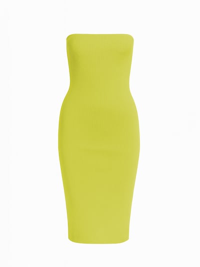 Nudyess Sommerkleid 'Melrose Mimi' in limone, Produktansicht