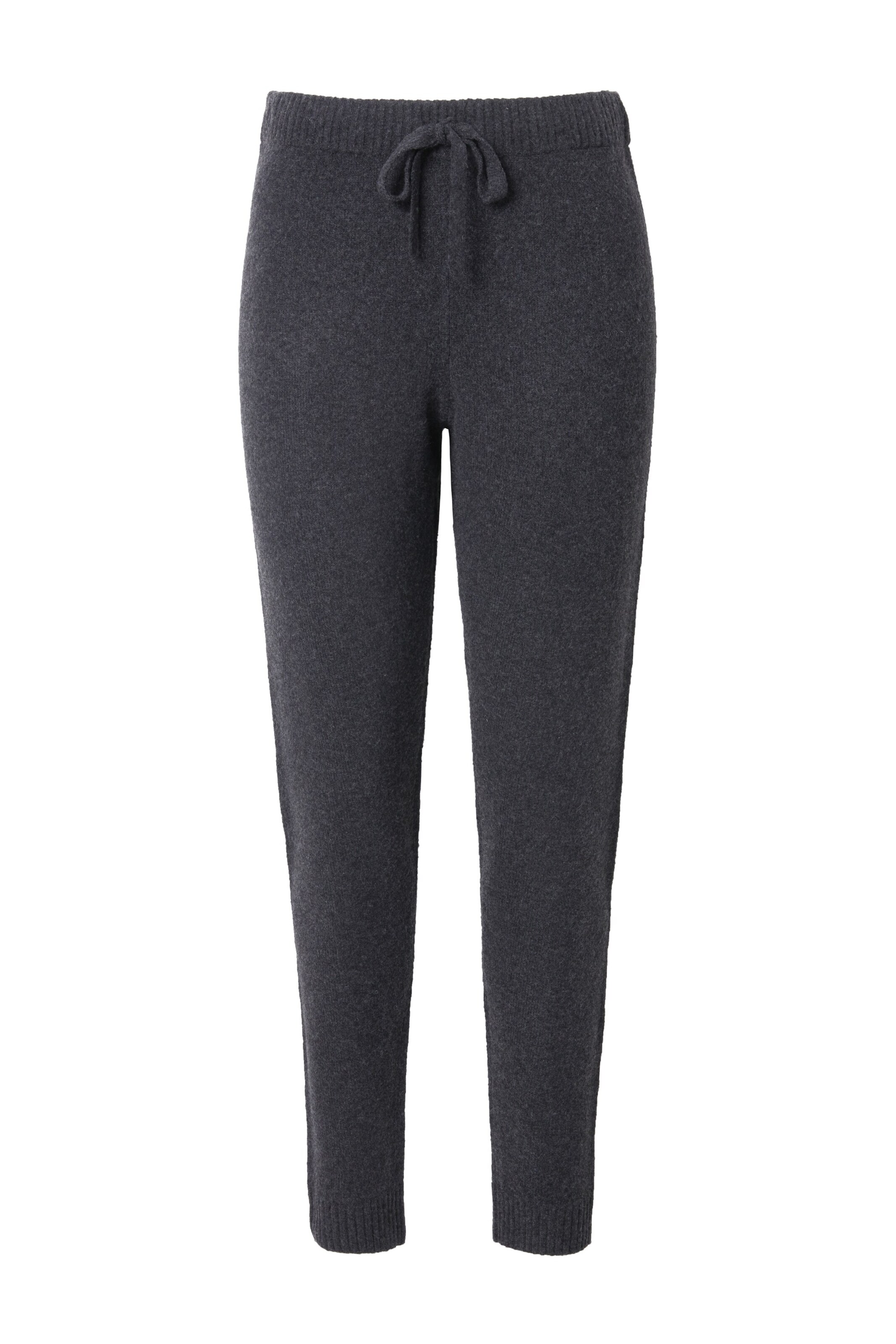 Studio Untold Tapered Hose in Grau: Vorderseite