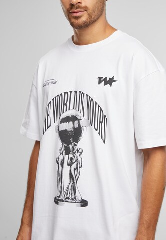Mister Tee Shirt 'Your World' in White