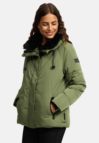 NAVAHOO Winter Jacket 'Frostii XIV' in Green