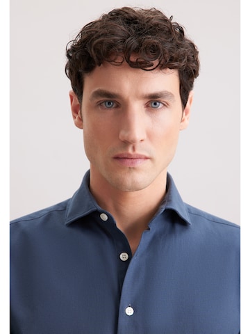 Coupe slim Chemise SEIDENSTICKER en bleu