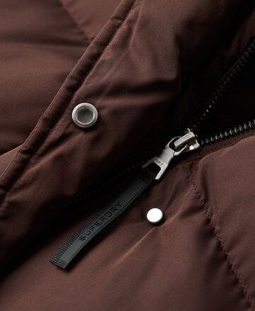 Manteau d’hiver Superdry en marron