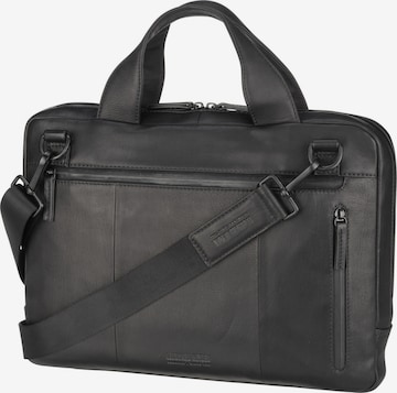 LEONHARD HEYDEN Document Bag in Black