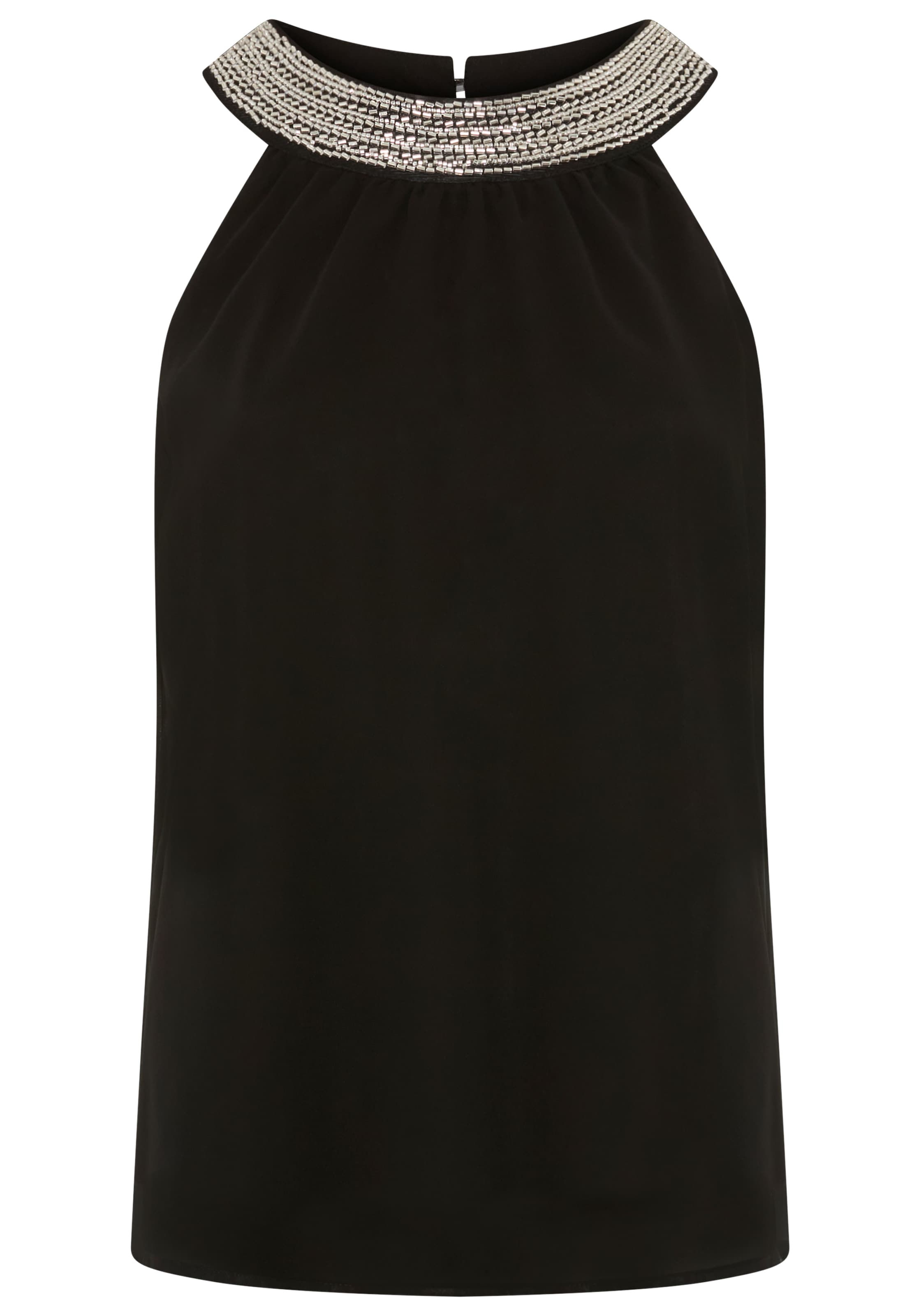 LAURA SCOTT Blusentop in Schwarz: Vorderseite