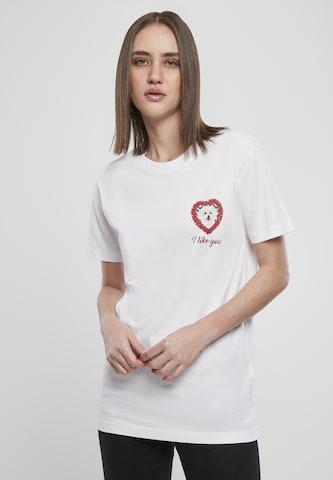 Merchcode Shirt 'Like You' in White: front