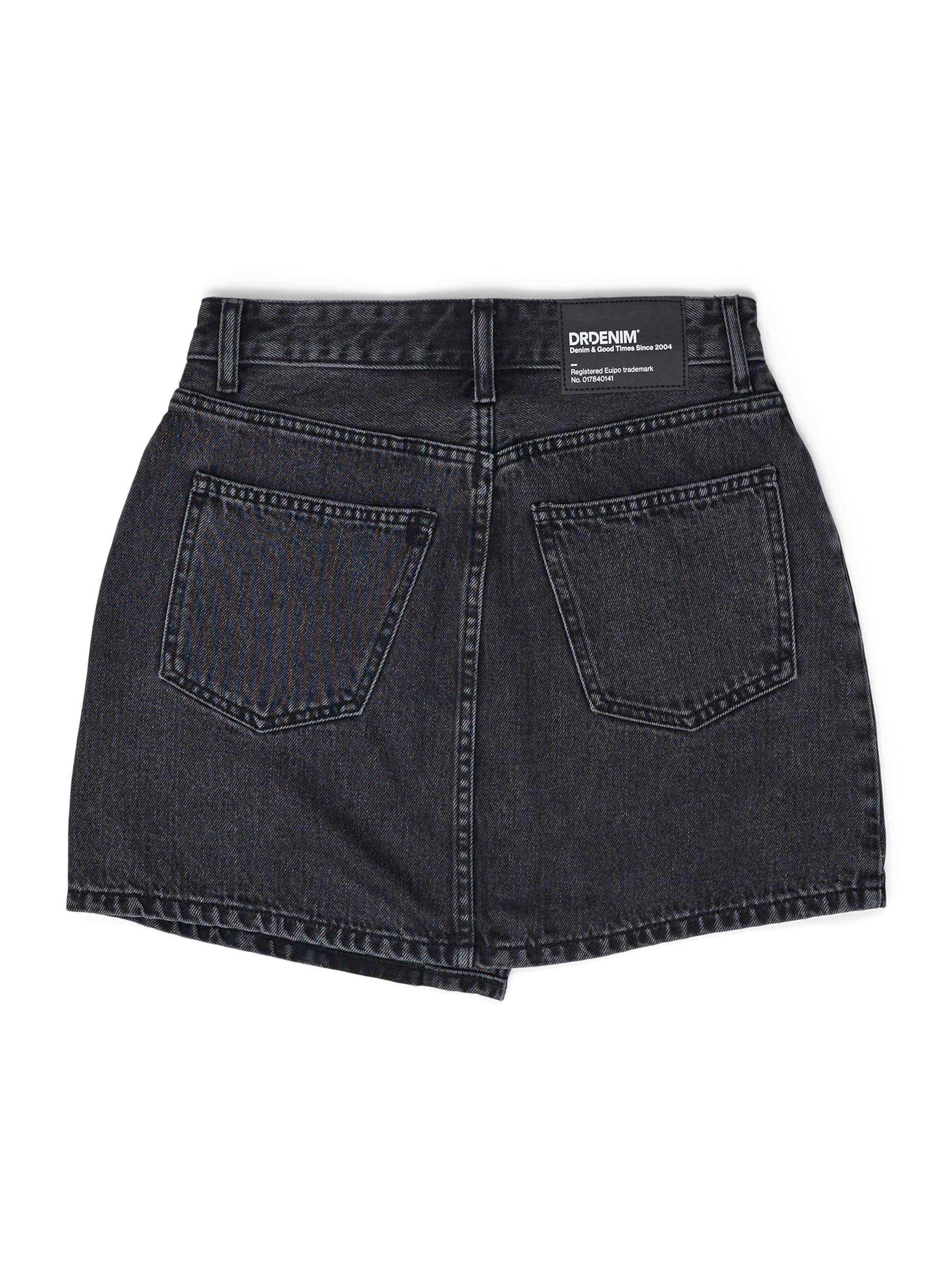 Dr. Denim Rock 'Renay Skirt'‌‌‌‌‌‌‌‌‌‌ in Schwarz
