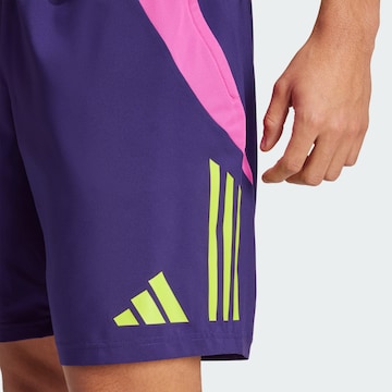 ADIDAS PERFORMANCE Regular Workout Pants in Purple